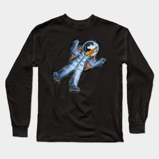 Snail in space Long Sleeve T-Shirt